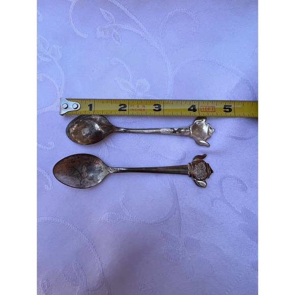 Set of two miniature spoons - Picture 4 of 6